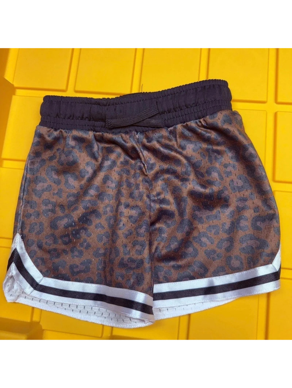 Lucky link leopard basketball shorts